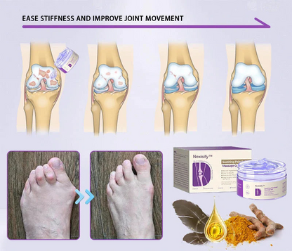 ✅Official Store: Nexisify™ Turmeric & Emu Oil Arthritis Soothing Pain Relief Massage Gel