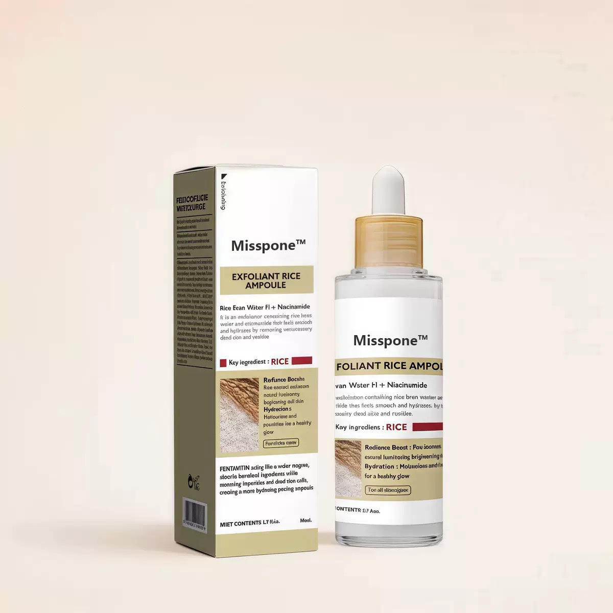 Misspone™ Rice Renewal Ampoule Serum